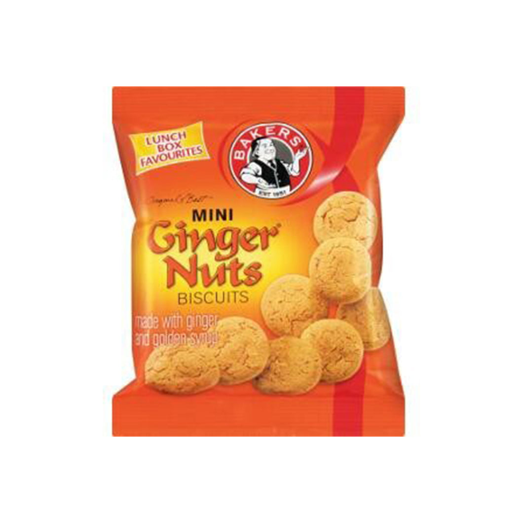BAKERS Ginger Nuts Mini's (24x40g)