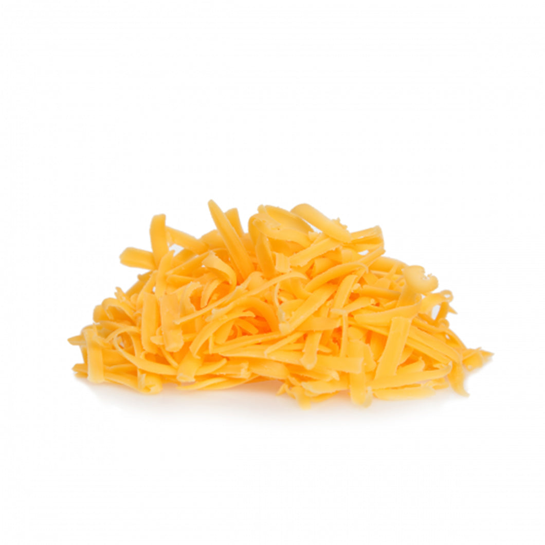 CHEESE CHEDDAR YELLOW GRATED (PER KG)