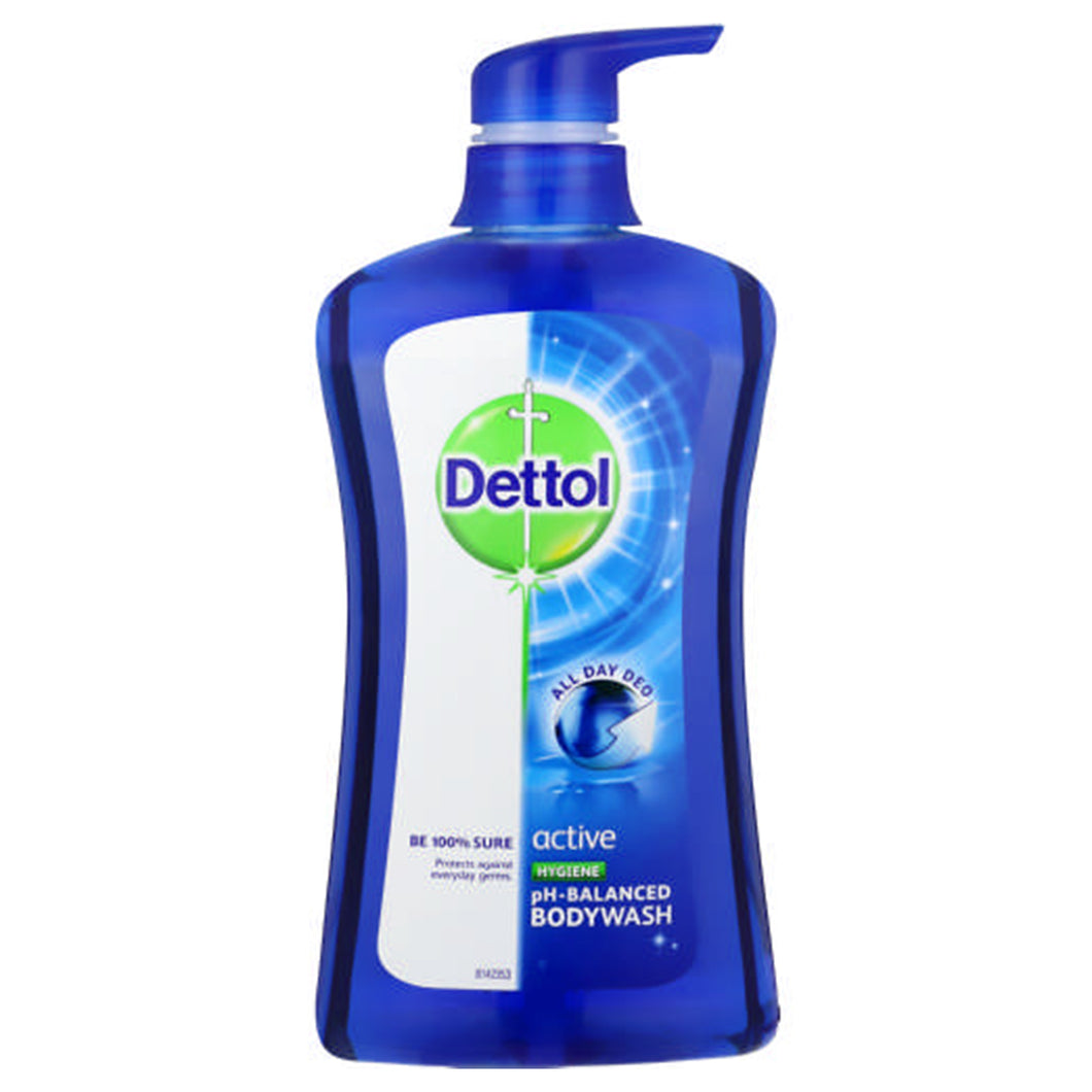 Dettol Body Wash Active 600ml (12x600ml)