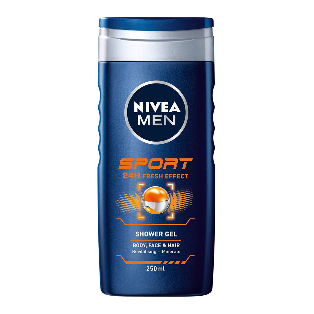 Nivea Shower GelMenSport250ml (6x250ml)