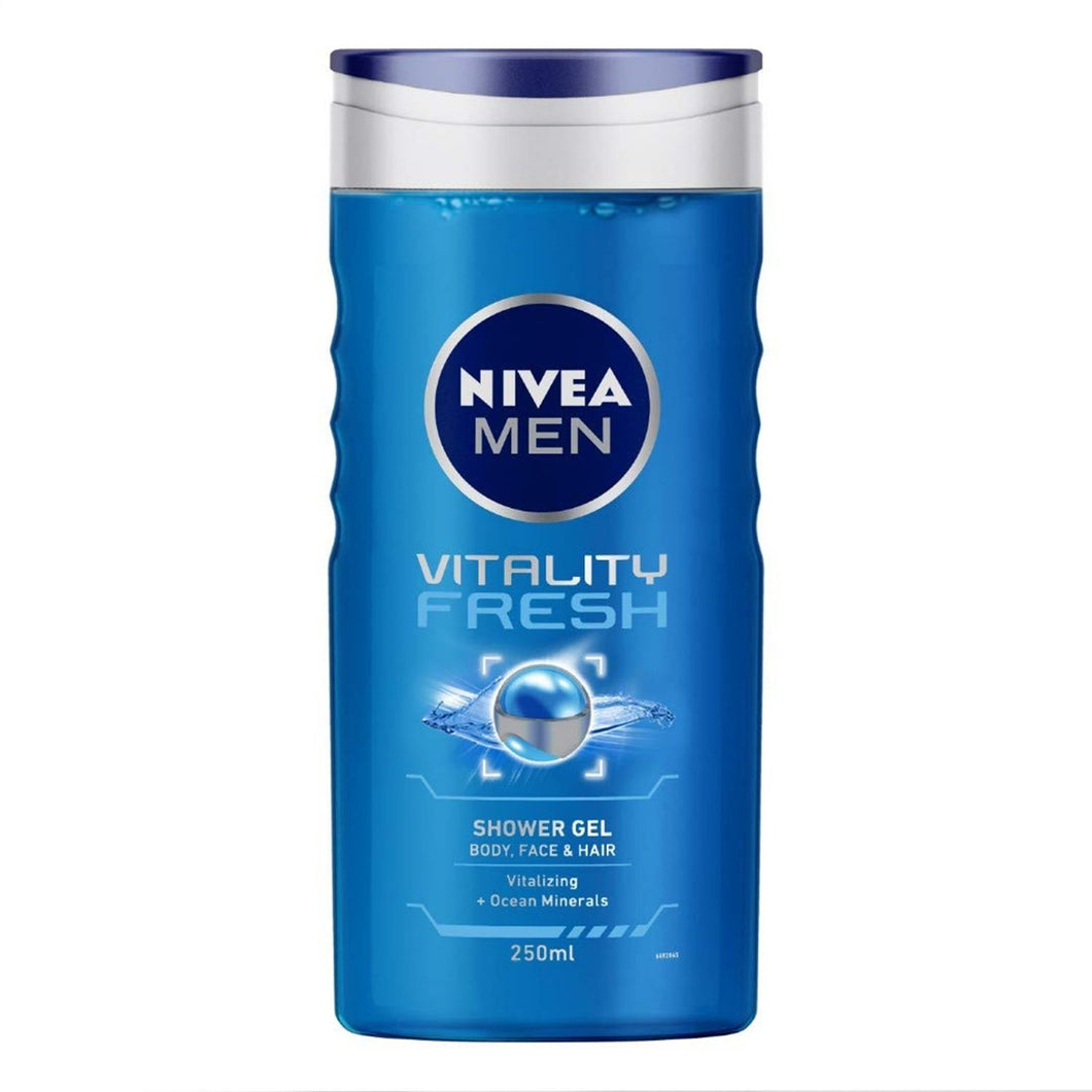 Nivea ShowerGelMenVitalFre250ml (6x250ml)