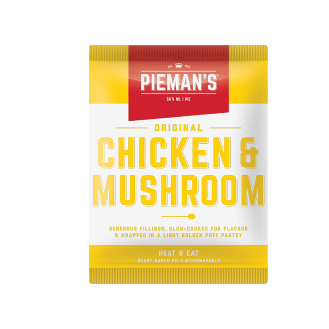 PIEMANS PIES CHICKEN & MUSHROOM (36 X 195G)