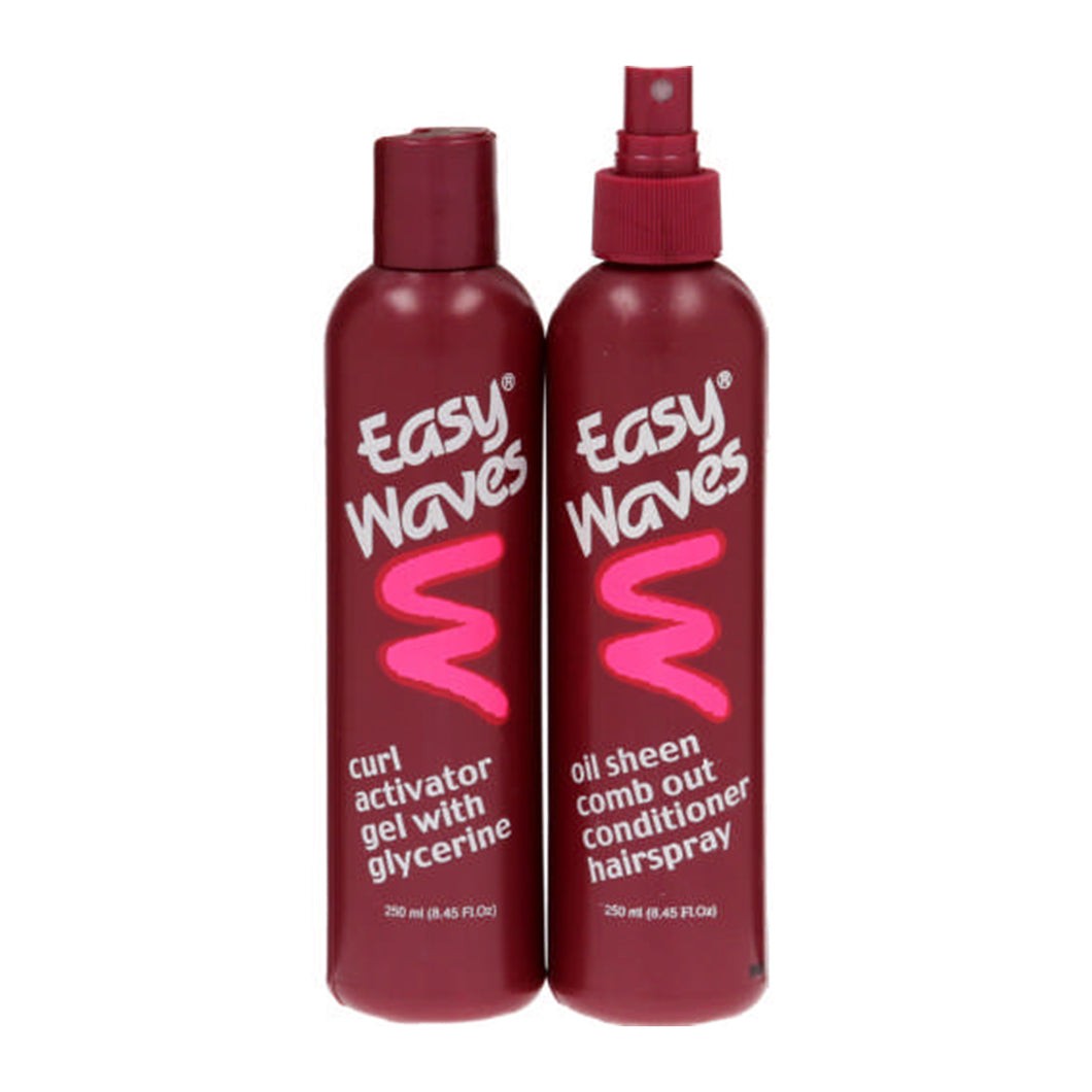 Easy Waves Banded 2Pack - Curl Activator &m Conditioner Hair Spray 250ml